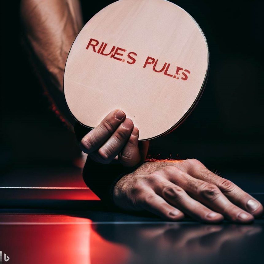 Zasady gry w debla tenis stołowy