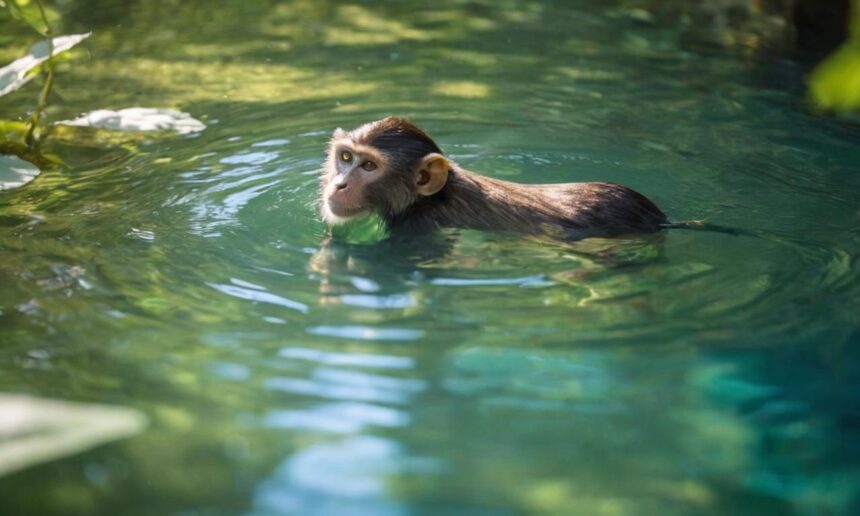 Czy małpa umie pływać