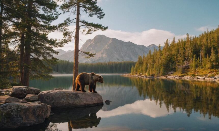 Czy niedźwiedzie potrafią pływać