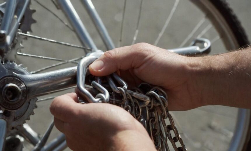 Jak rozpiąć łańcuch w rowerze