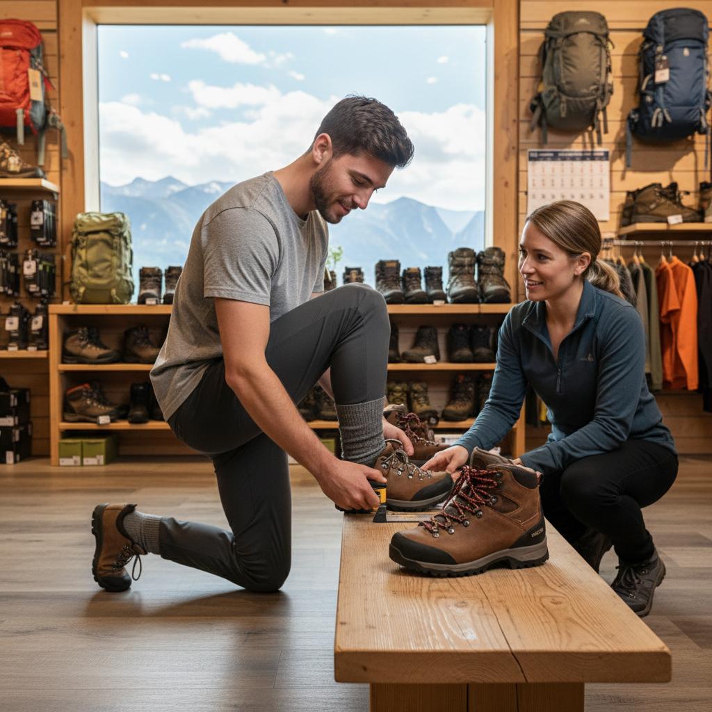 Jak prawidłowo dobrać rozmiar butów trekkingowych?