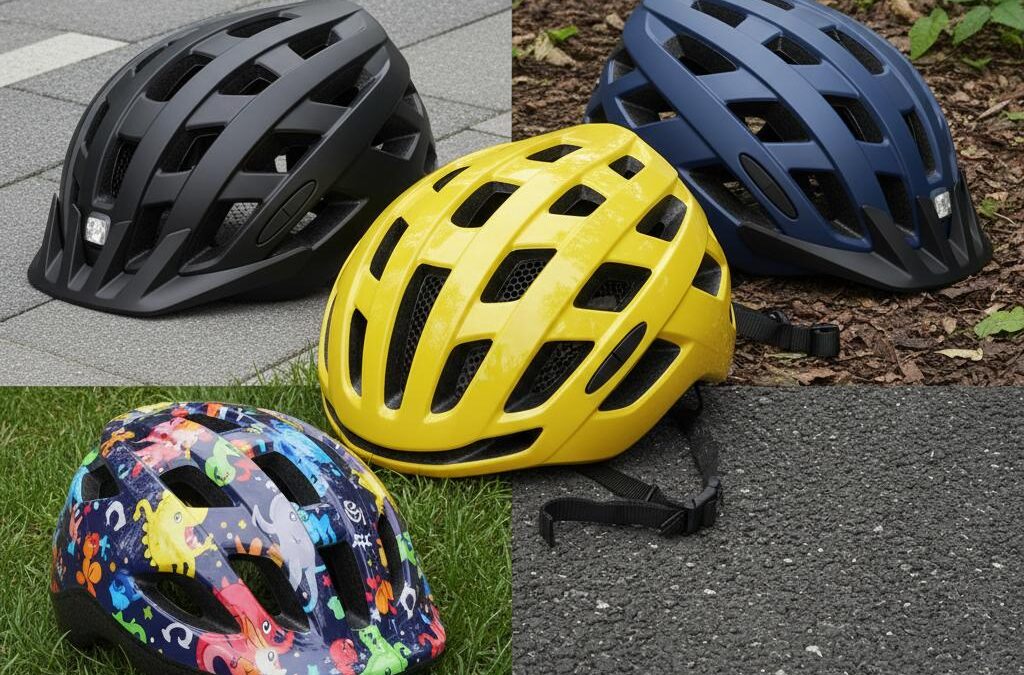 Jakie są rodzaje kasków rowerowych?