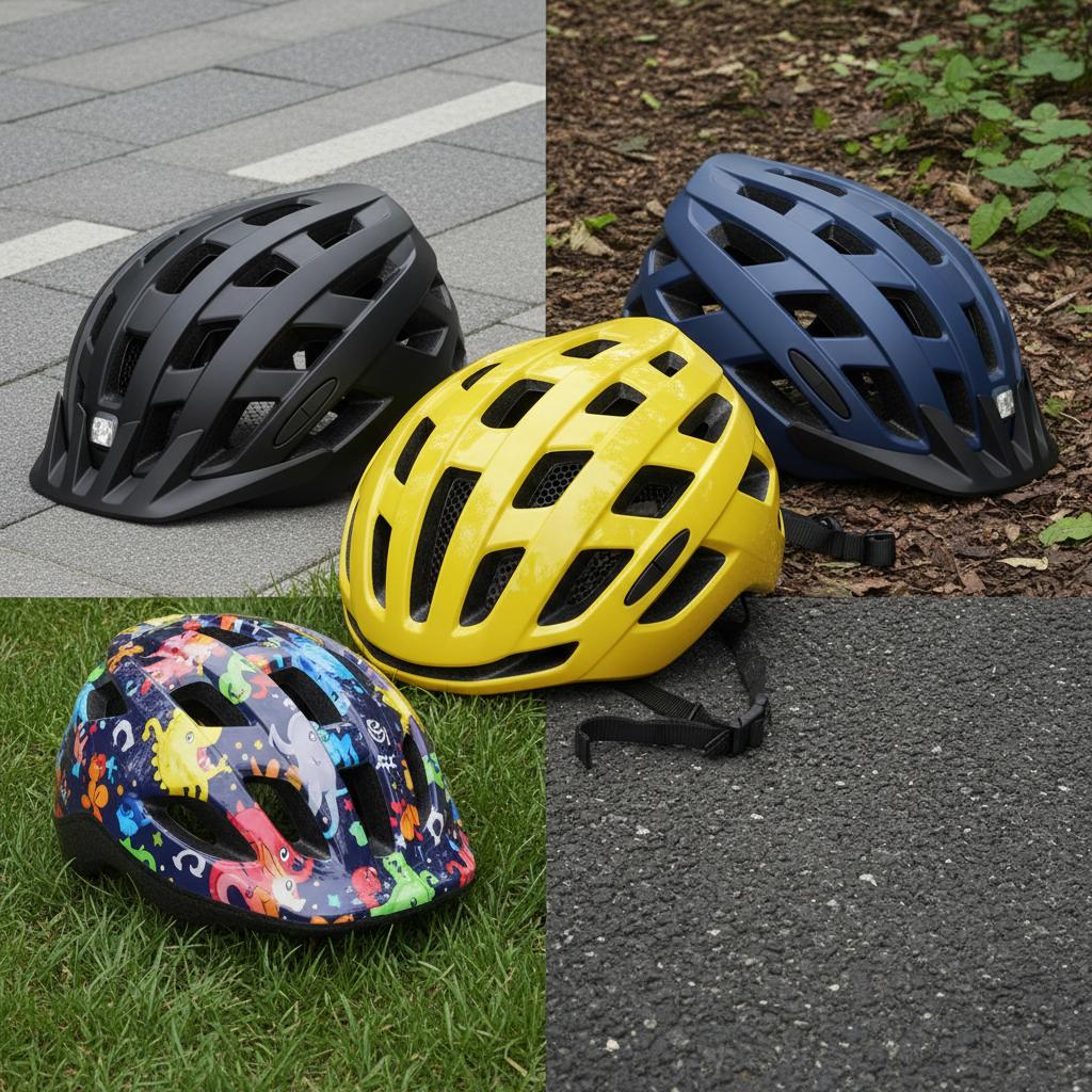 Jakie są rodzaje kasków rowerowych?