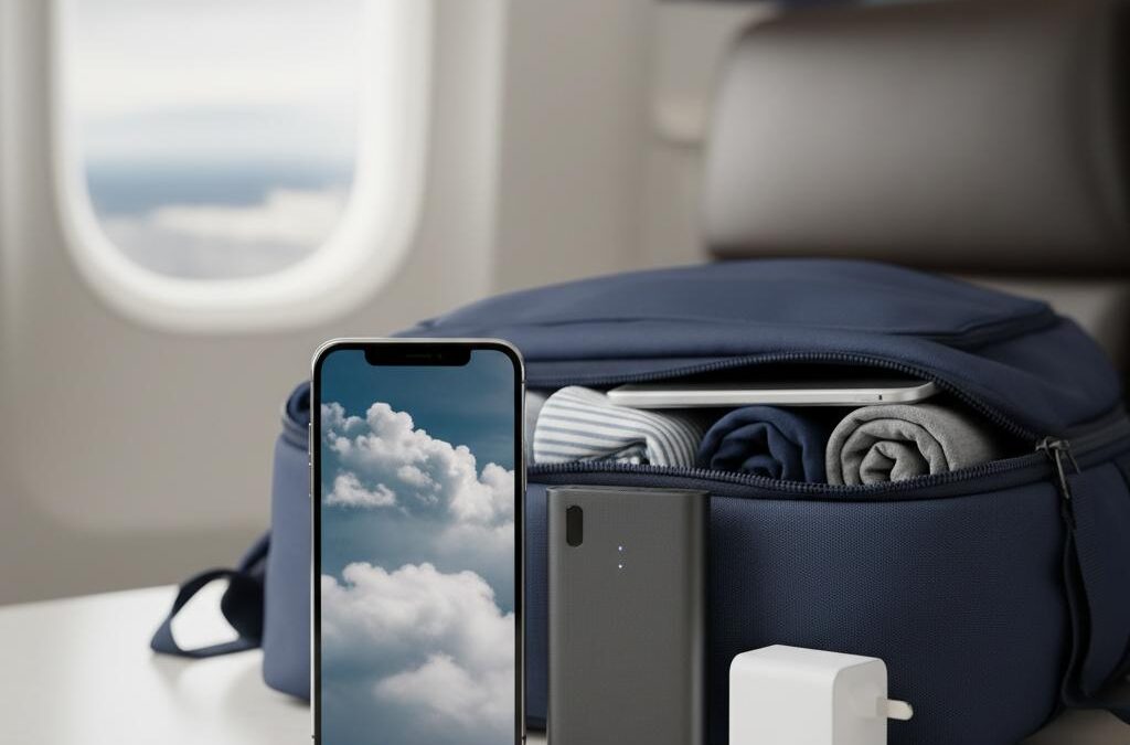Czy ładowarkę do telefonu lub powerbank można mieć w bagażu podręcznym?