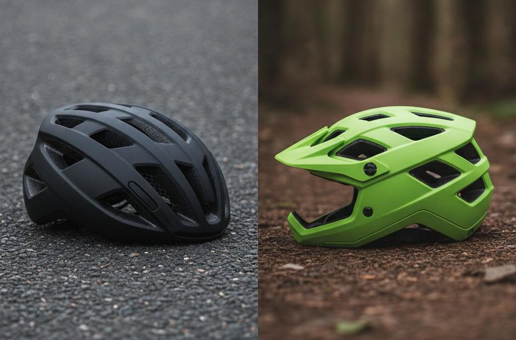 Czym się różni kask szosowy od MTB?