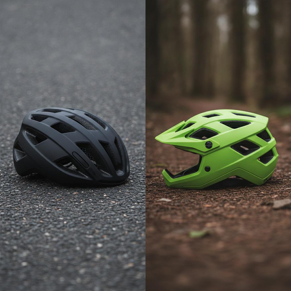 Czym się różni kask szosowy od MTB?