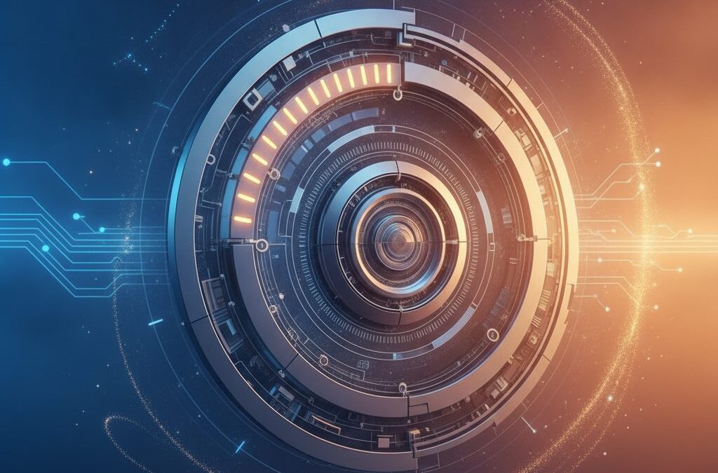 Ile godzin śpi Elon Musk? Abstrakcyjny cykl dobowy z wyróżnionym segmentem snu na tle kosmicznej innowacji.
