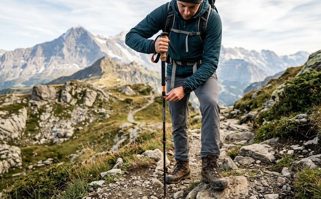 Jak dopasować kijki trekkingowe do wzrostu? Poradnik i tabela rozmiarów